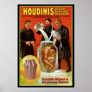 Houdini's Death-Defying Mystery Poster
