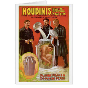 Houdini's ~ Illusionist Vintage Escape Artist