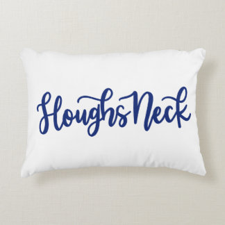 Houghs Neck Dainty Scripts Pillow