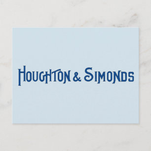 Houghton & Simonds Postcard