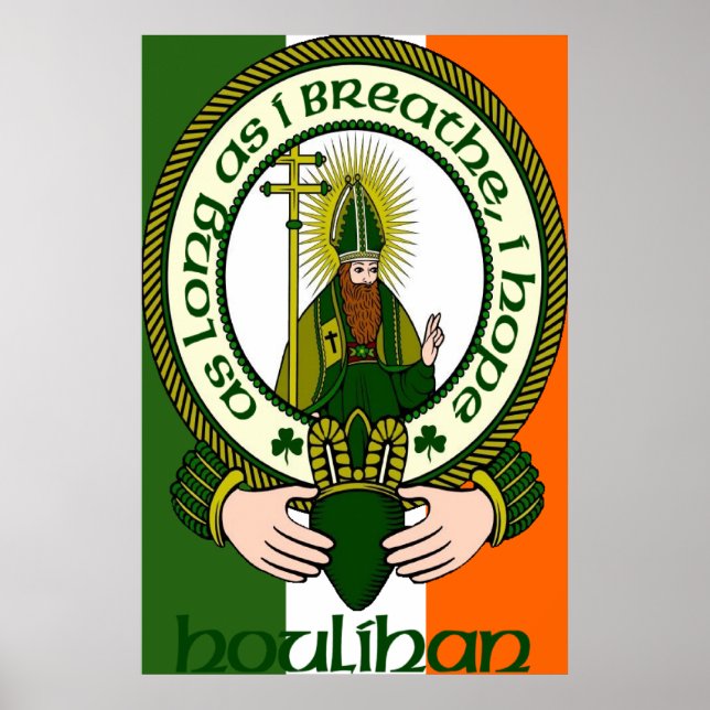 Houlihan Clan Motto Poster Print (Front)