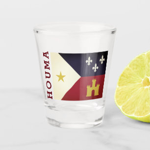 Houma, Louisiana Shot Glass