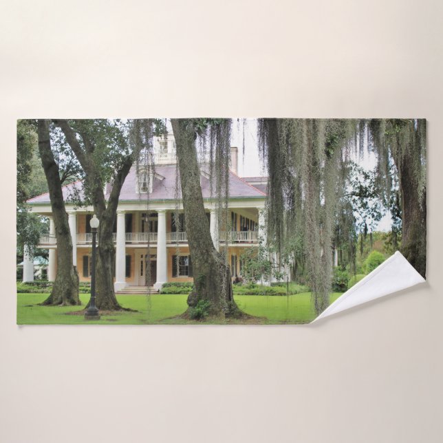 Houmas House Louisiana Southern Plantation Bath Towel Set (Bath Towel)