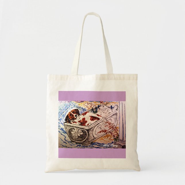Hound Adrift Tote Bag (Front)