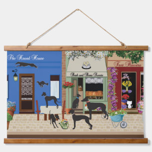 Hound Day Out Hanging Tapestry