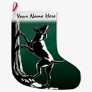 Hound Dog Christmas Stocking Dog Lover Stockings