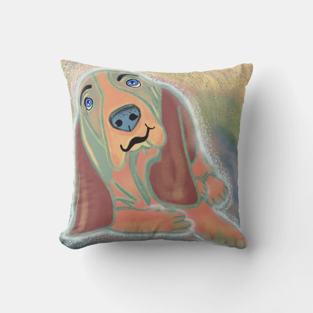 Hound Dog Cushion (Front)