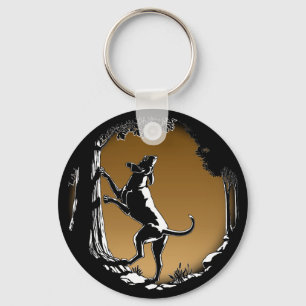 Hound Dog Key Chains Hunting Dog Lover Keychains