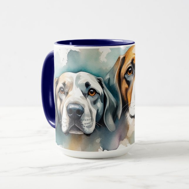 Hound Dog Mug (Front Left)