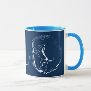 Hound Dog Mug Hunting Dog Art Coffee Cup