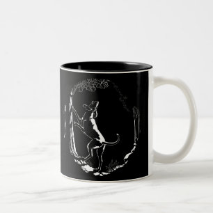 Hound Dog Mug Hunting Dog Art Coffee Cup