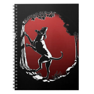 Hound Dog Notebook Dog Journal Book