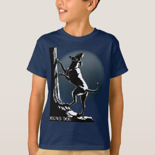 Hound Dog Shirt Kid's Custom Dog Lover Jersey Top