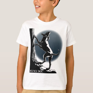 Hound Dog Shirt Kid's Custom Dog Lover T-shirt