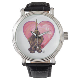 Hound Dog Valentine's Day Watch