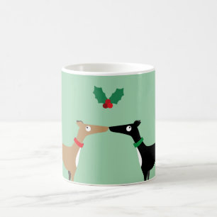 Hound kiss coffee mug