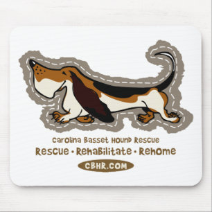 Hound Patch Mouse Mat