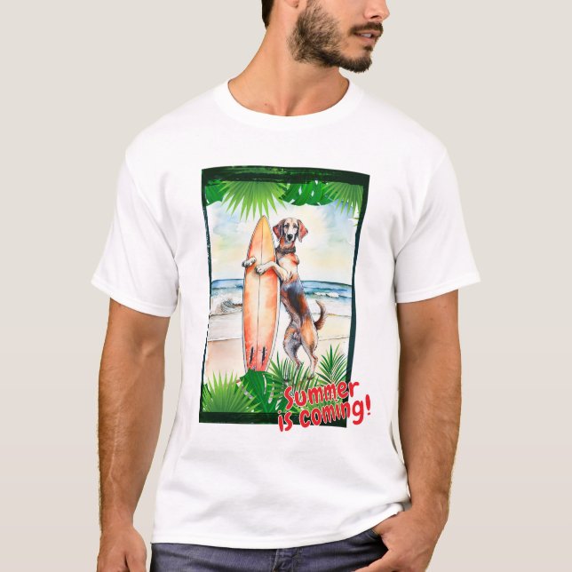 Hound "Summer is coming!" T-Shirt (Front)