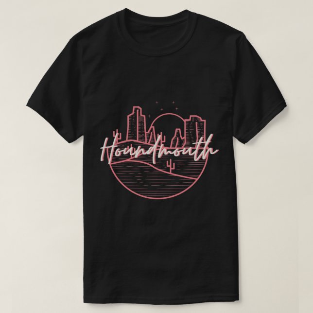 Houndmouth  Neon Sign Classic T-Shirt (Design Front)