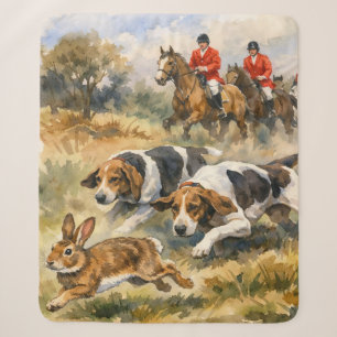 Hounds & Hare Sherpa Blanket