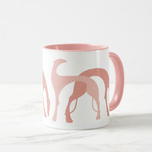 Hounds Mug Peachy Pink