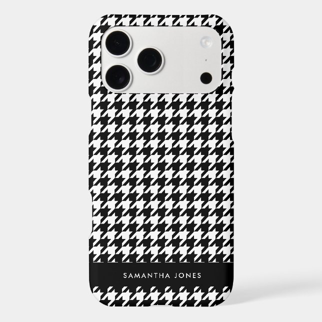Hounds Tooth Personalised (Back)