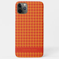 Hounds Tooth Personalised Case-Mate iPhone Case