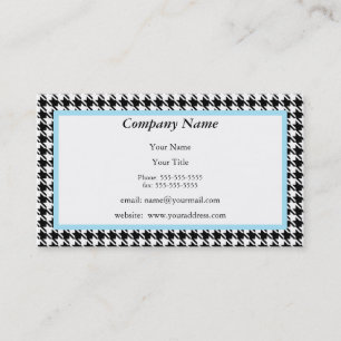 Houndstooth Appointment Reminder Card