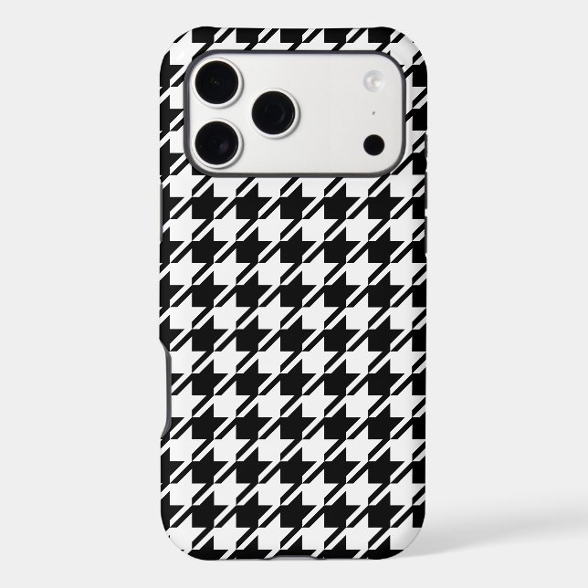 Houndstooth BW Rpt Pattern (Back)