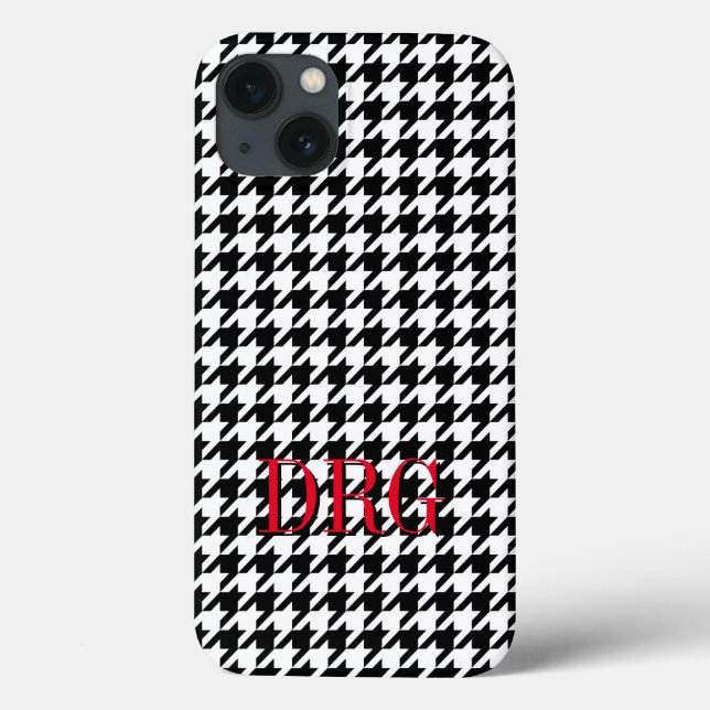 Houndstooth Case-Mate Phone Case Apple iPhone 13 (Back)