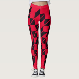 Houndstooth Check Leggings
