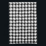 houndstooth check pattern tea towel<br><div class="desc">houndstooth check pattern skateboard. Customise and personalise to make a cool gift for kids at christmas, birthday or graduation.</div>