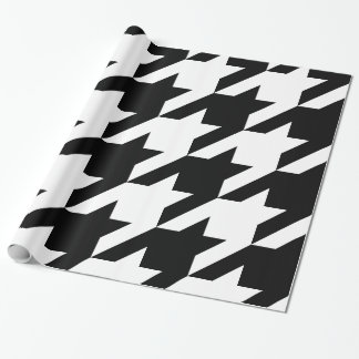 HOUNDSTOOTH CHECK WRAPPING PAPER