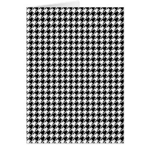 Houndstooth Classic Pattern Card