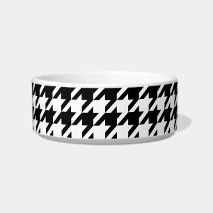 Houndstooth classic weaving pattern bowl