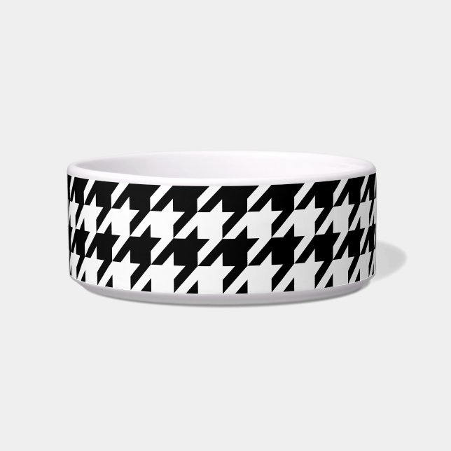 Houndstooth classic weaving pattern bowl (Front)