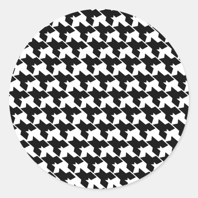 Houndstooth Envelope Seal (Front)