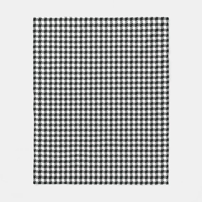Houndstooth Fleece Blanket (Front)