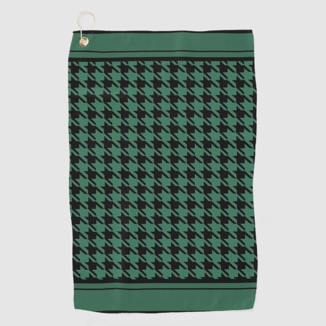 Houndstooth Golf Towel (Front)