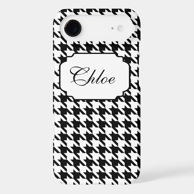 Houndstooth iPhone 4 Case (Back)
