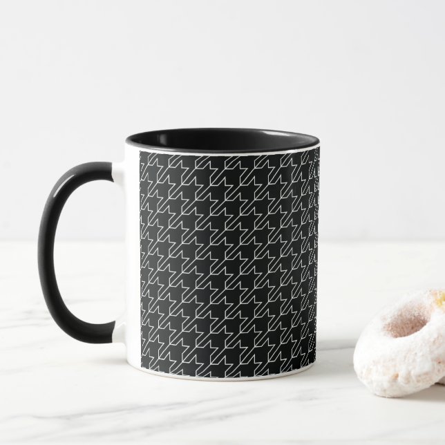 Houndstooth Mug (With Donut)