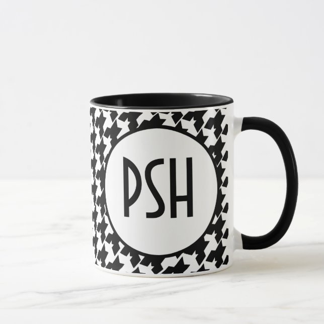 Houndstooth Mug (Right)