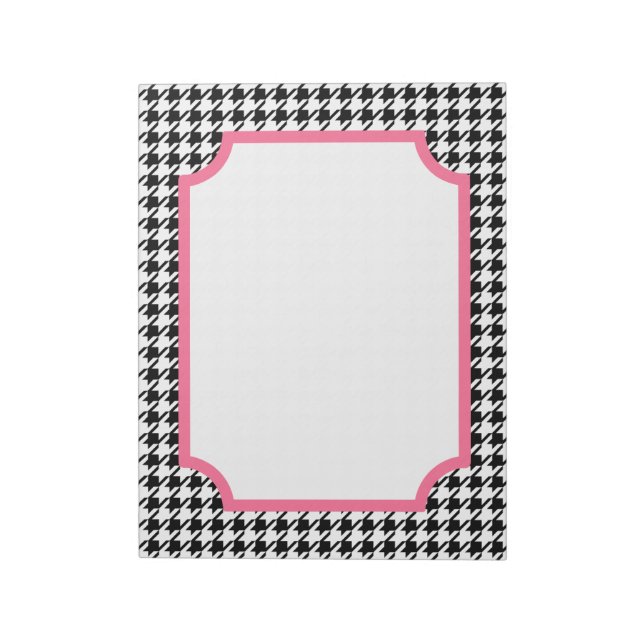 Houndstooth Notepad (Rotated)