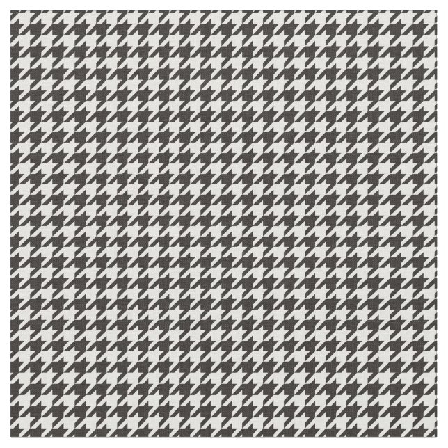 Houndstooth Pattern Fabric (Close Up)