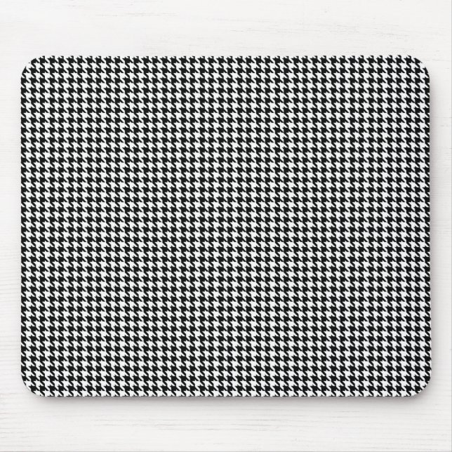 Houndstooth Personalised Mouse Mat (Front)