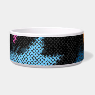 Houndstooth: rough canvas imitation.
