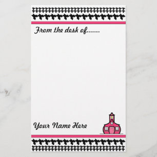 Houndstooth Stationery