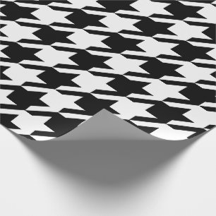 Houndstooth Wrapping Paper