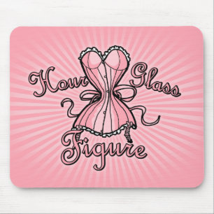 Hourglass Figure Mouse Mat