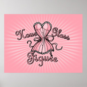 Hourglass Figure Poster